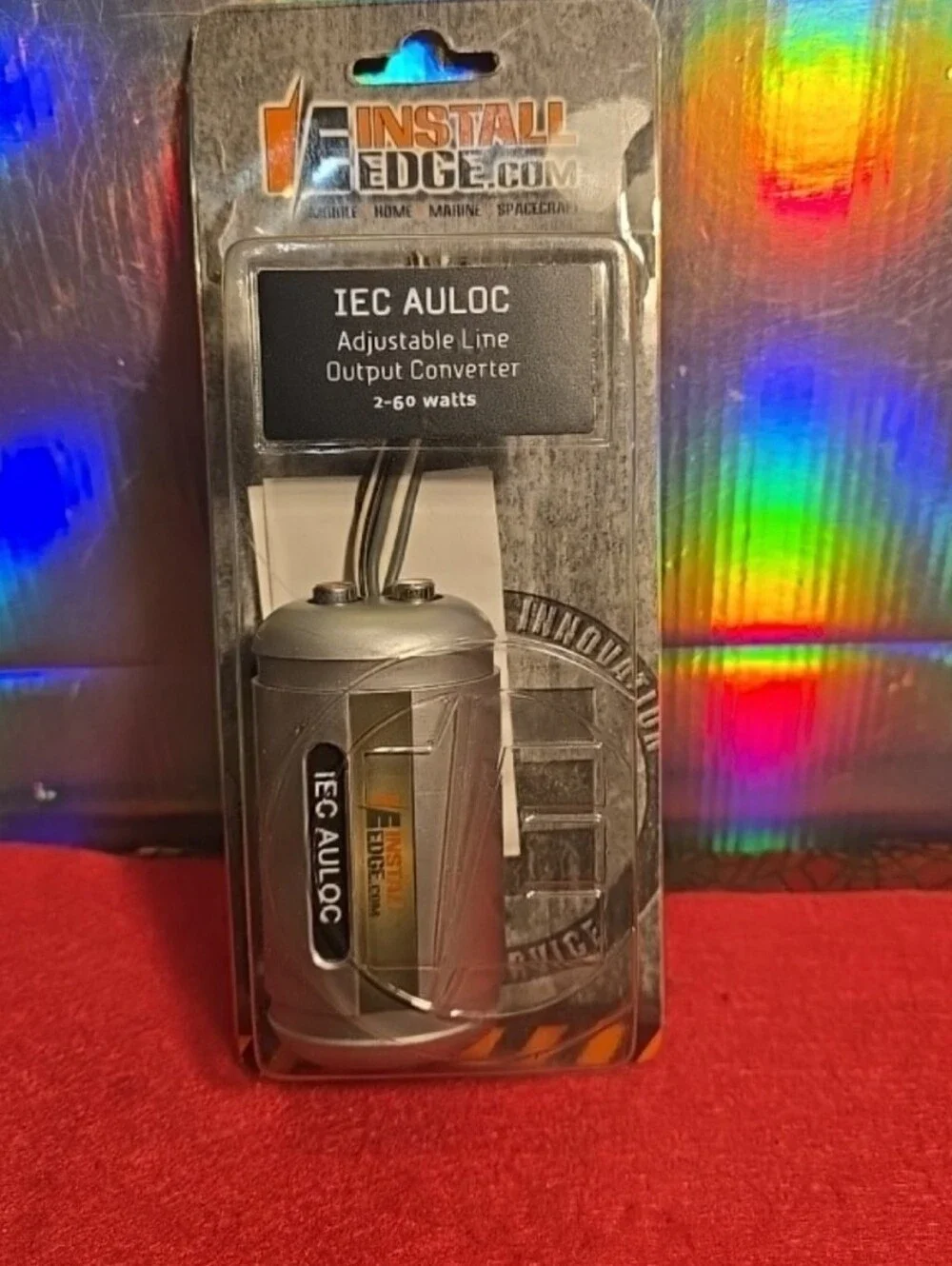 091326 Install Edge IEC AULOC Rockford Adjustable Line Output Converter, New in